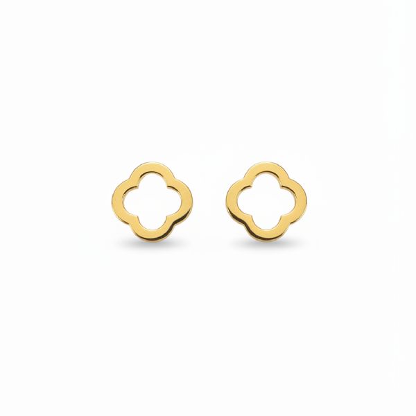 vancleef earring گوشواره میخی ونکلیف توخالی